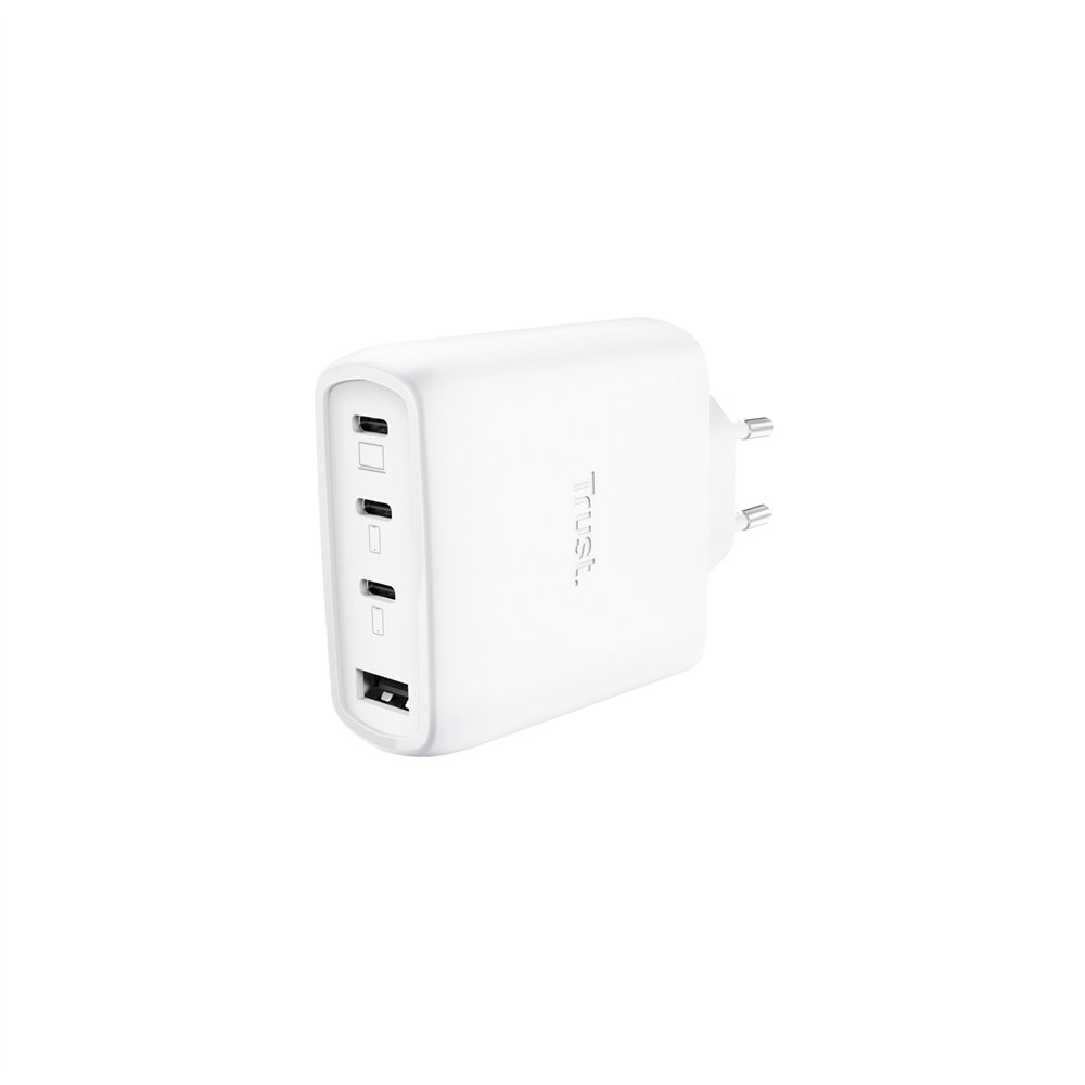 trust maxo 65w universal blanco corriente alterna carga rápida interior