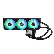 asus max gaming lc 360 argb lcd procesador sistema de refrigeración líquida todo en uno 12 cm negro