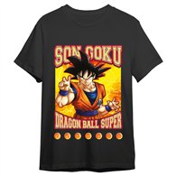 camiseta goku dragon ball super adulto