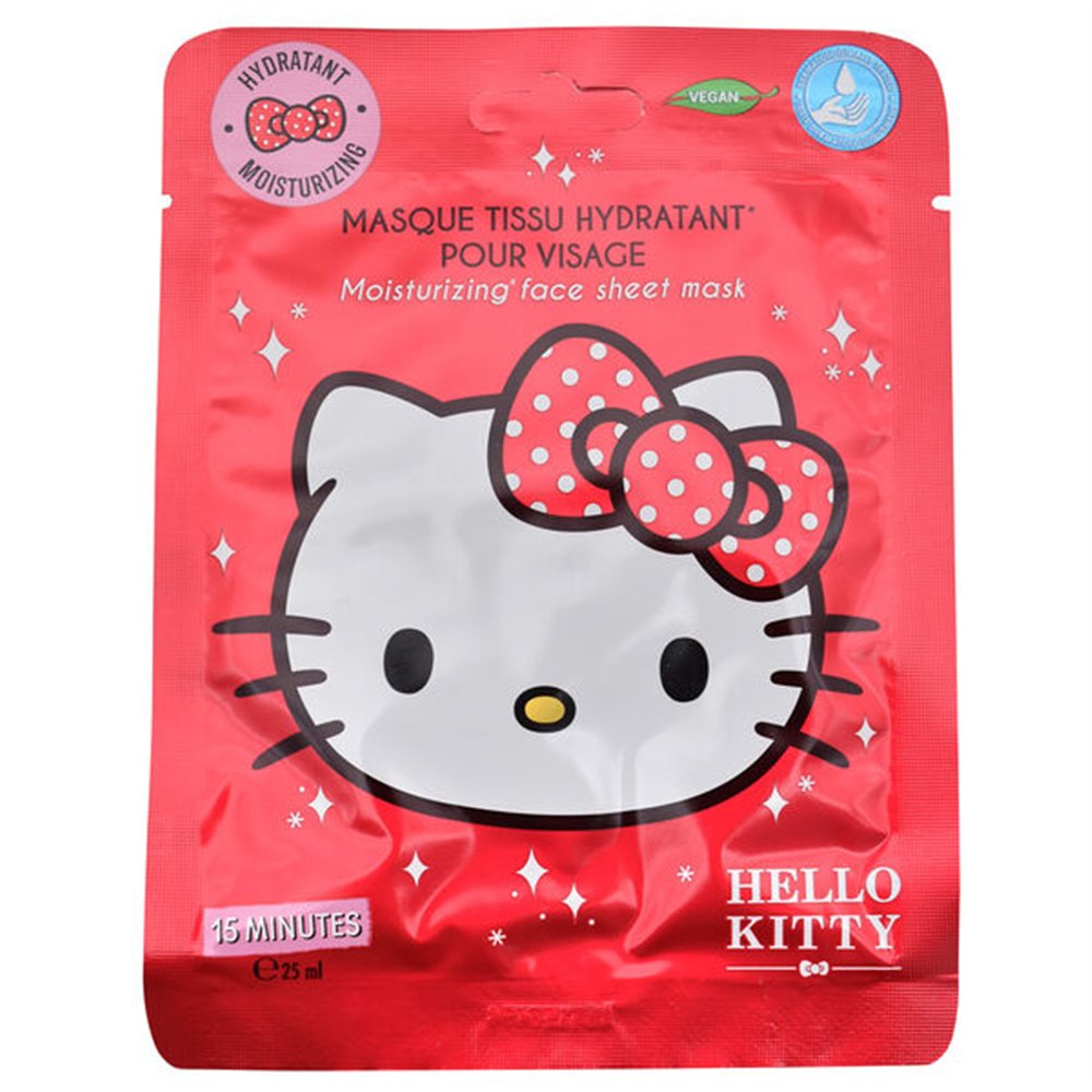 mascarilla facial hidratante hello kitty