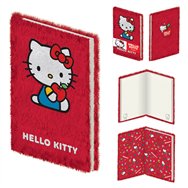 cuaderno peluche a5 hello kitty