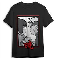 camiseta face to face naruto shippuden adulto
