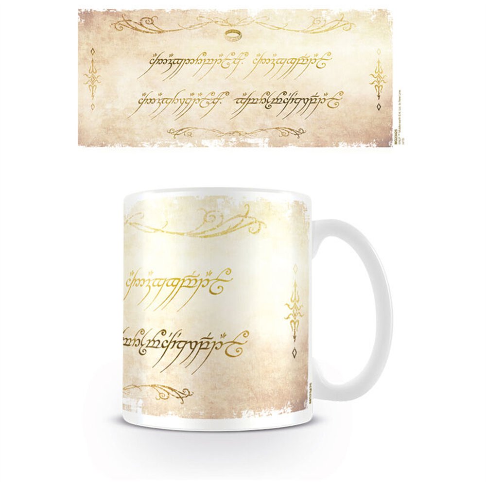 taza el señor de lo anillos 325ml