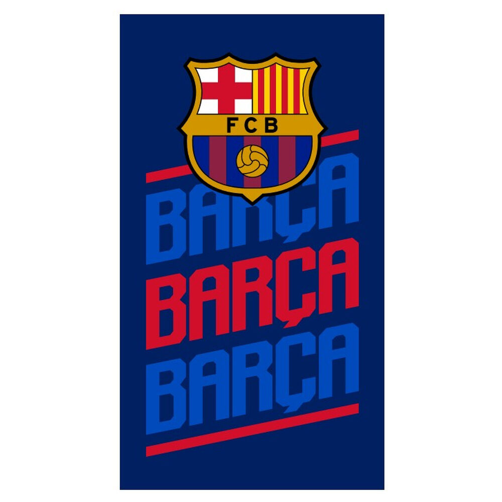 toalla f.c barcelona microfibra