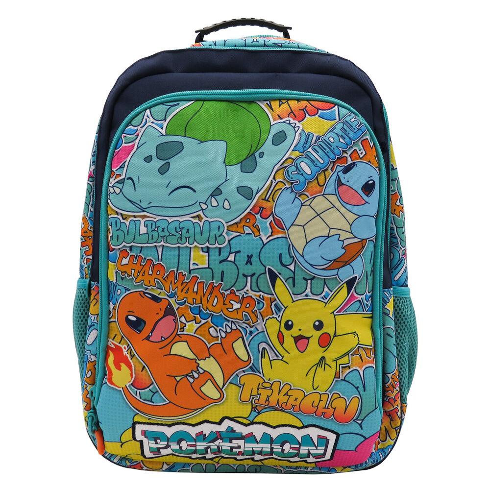 mochila urban colors pokemon 43cm adaptable