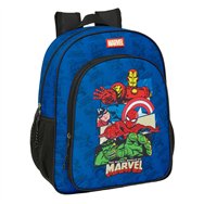 mochila vengadores avengers marvel 32cm adaptable