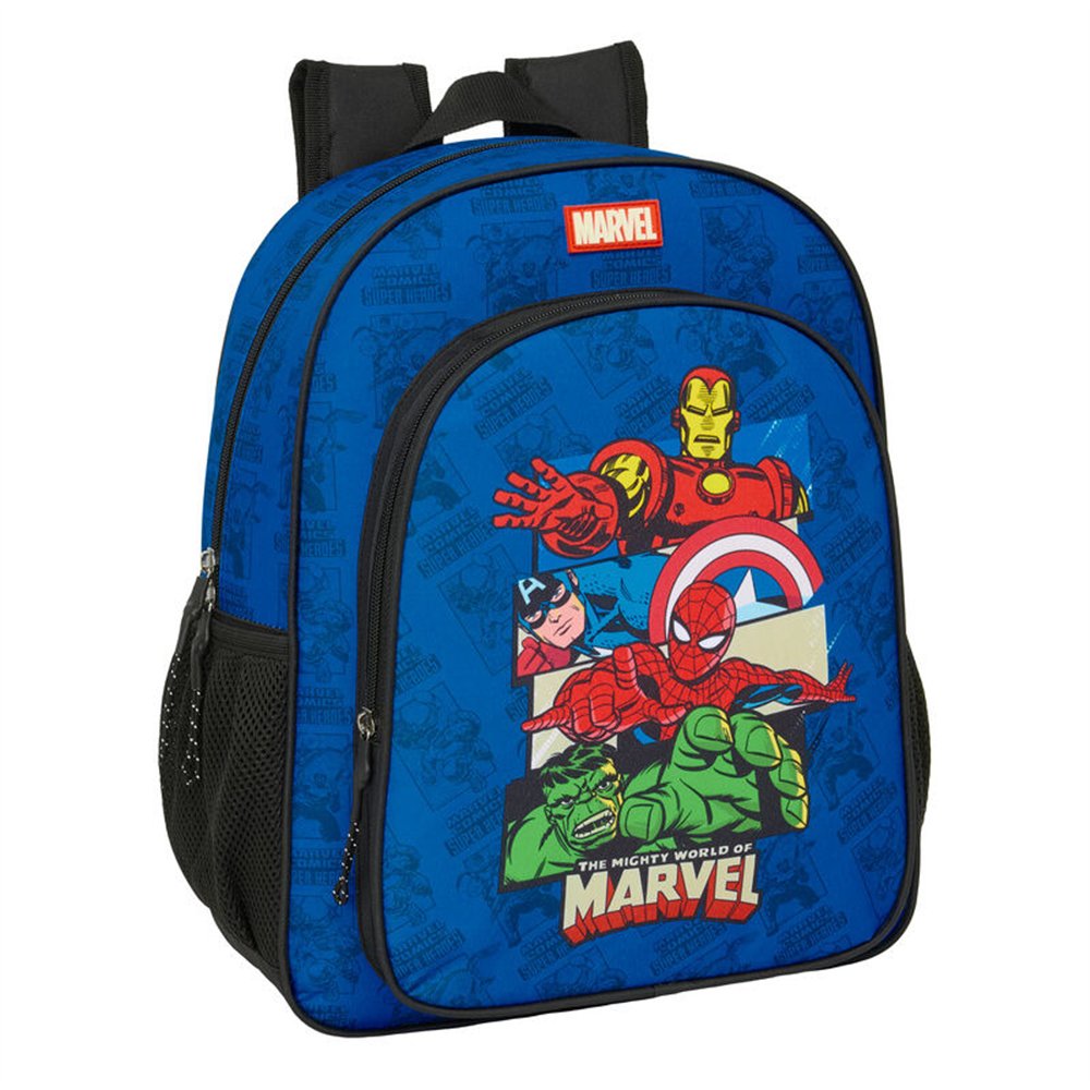 mochila vengadores avengers marvel 32cm adaptable