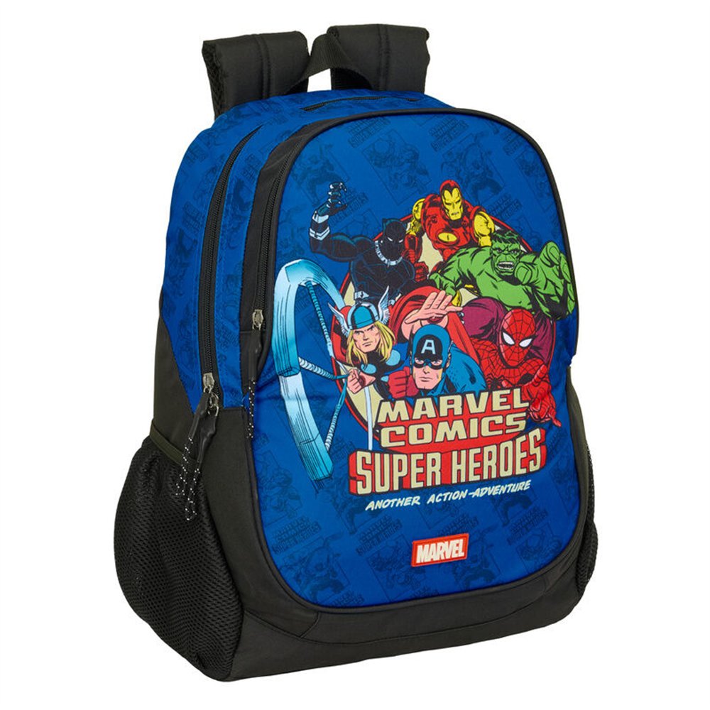 mochila vengadores avengers marvel 44cm adaptable