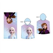 poncho toalla frozen disney microfibra