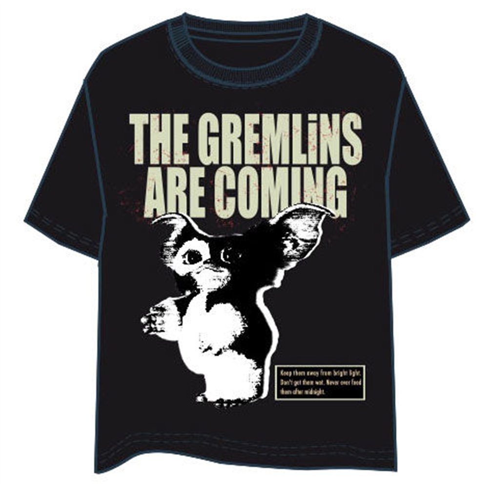 camiseta gremlins adulto