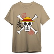 camiseta skull one piece adulto