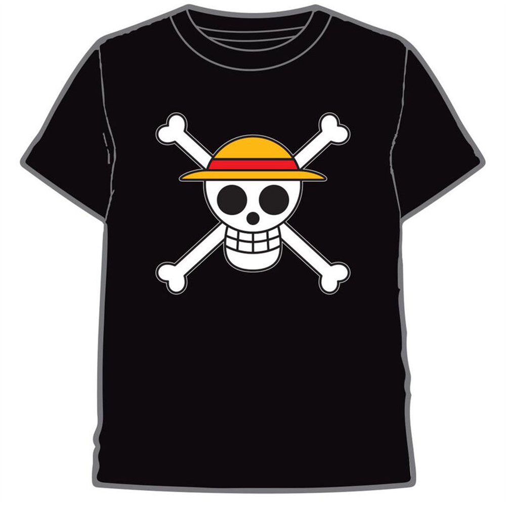 camiseta calavera one piece adulto