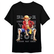 camiseta monkey d. luffy one piece adulto