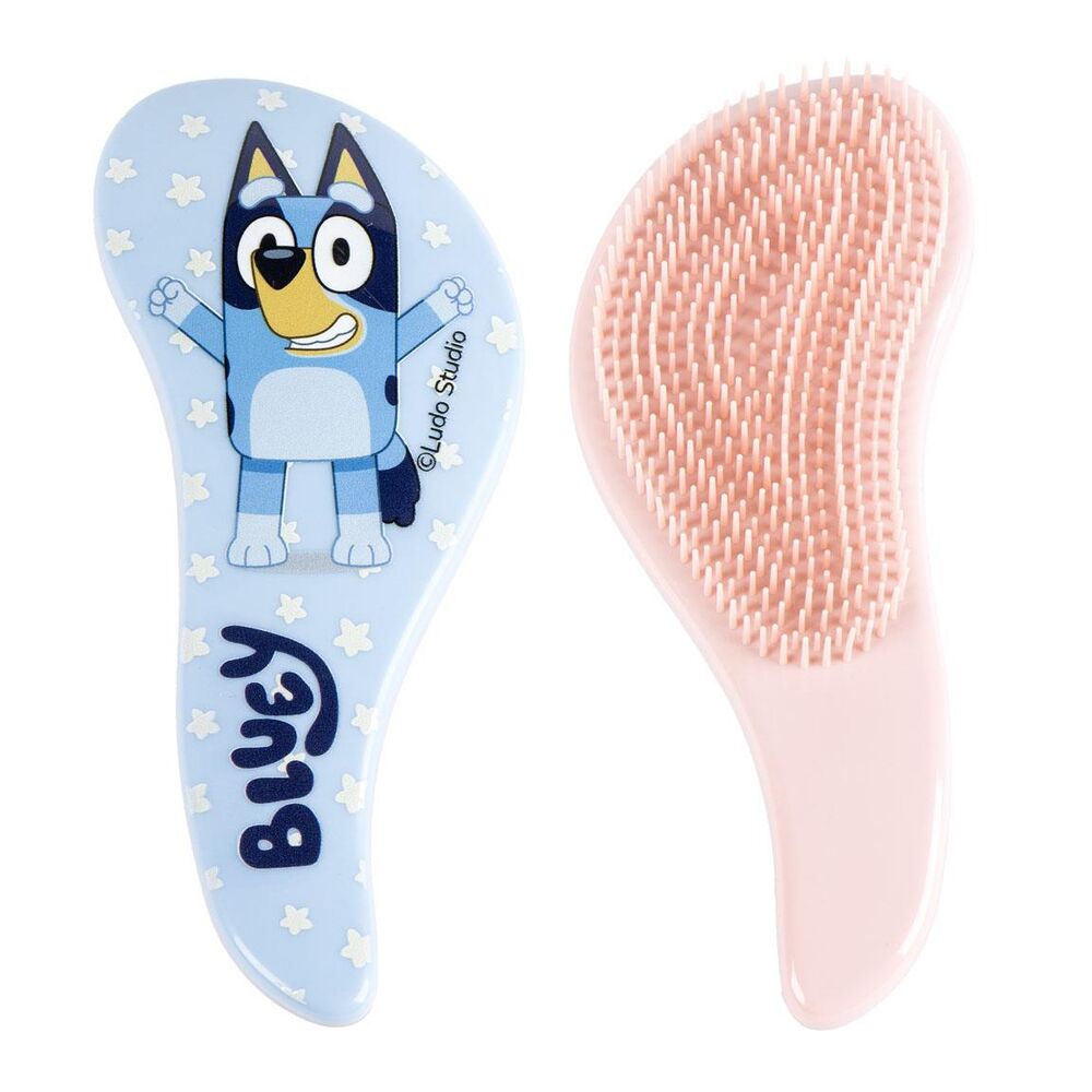 cepillo pelo desenredante bluey