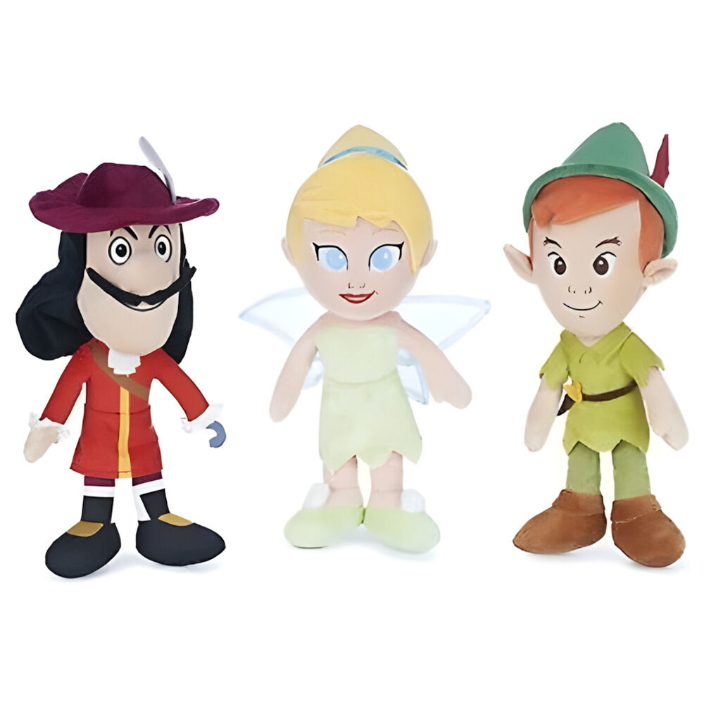 peluche peter pan disney 30cm surtido