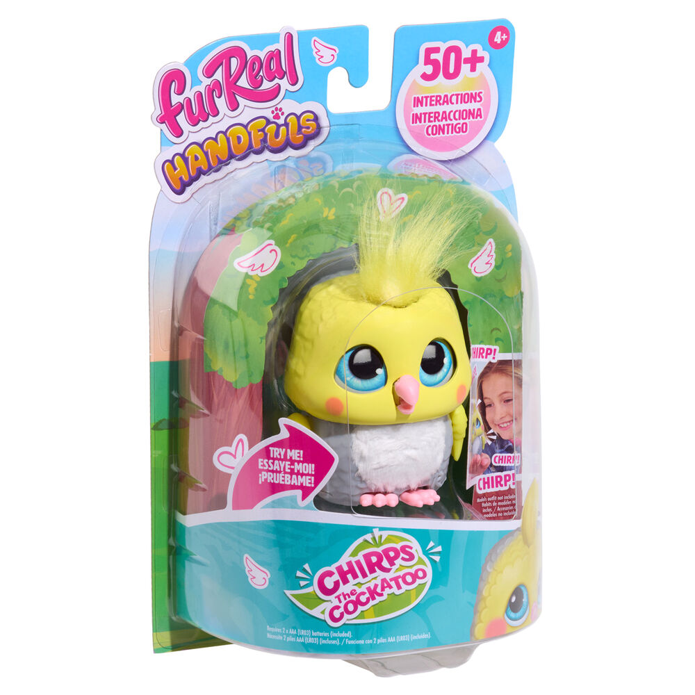 muñeco interactivo cockatoo furreal handfuls