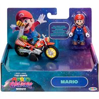 figura + vehiculo super mario galaxy movie super mario bros