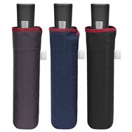 paraguas plegable automatico colores oscuros 54cm surtido
