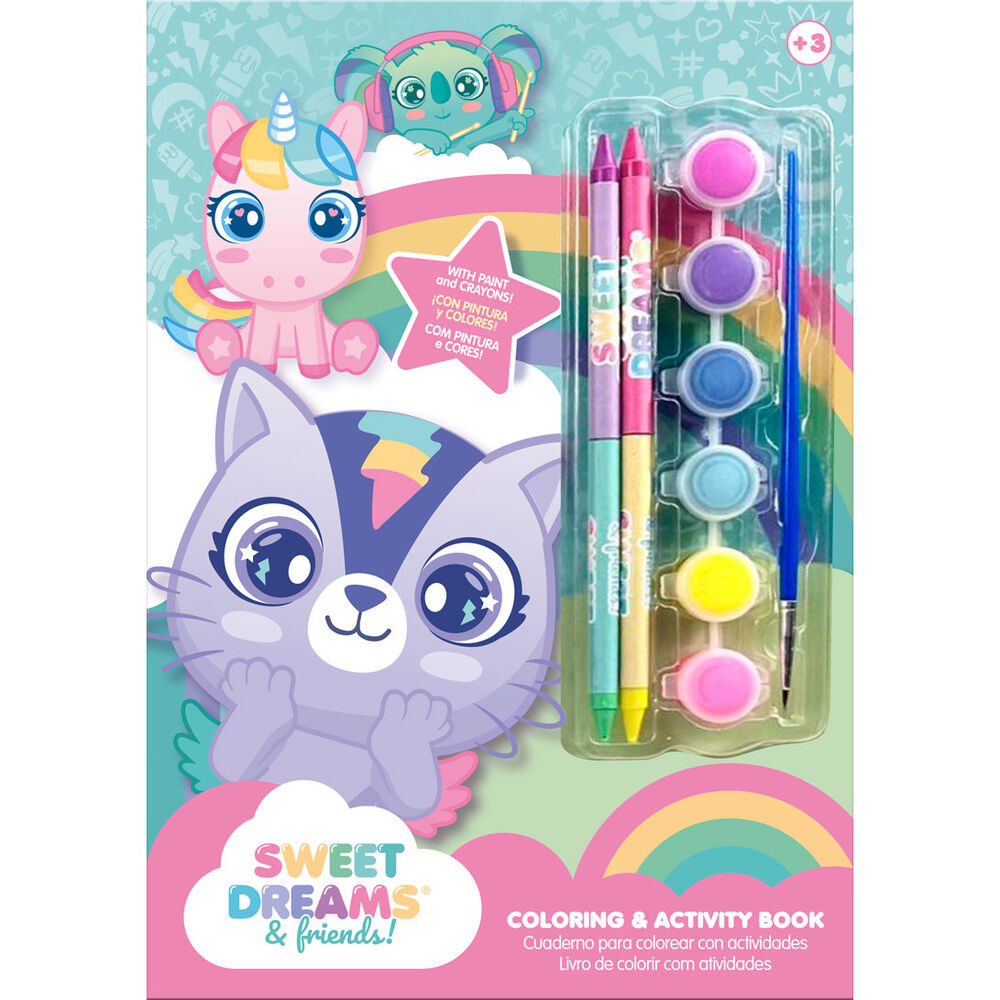 libro de actividades sweet dreams