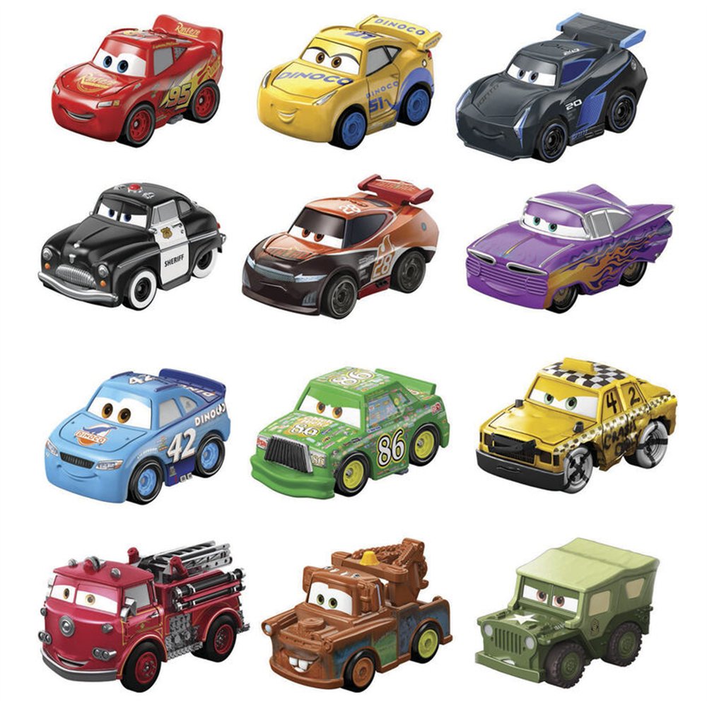 mini coche cars disney pixar surtido