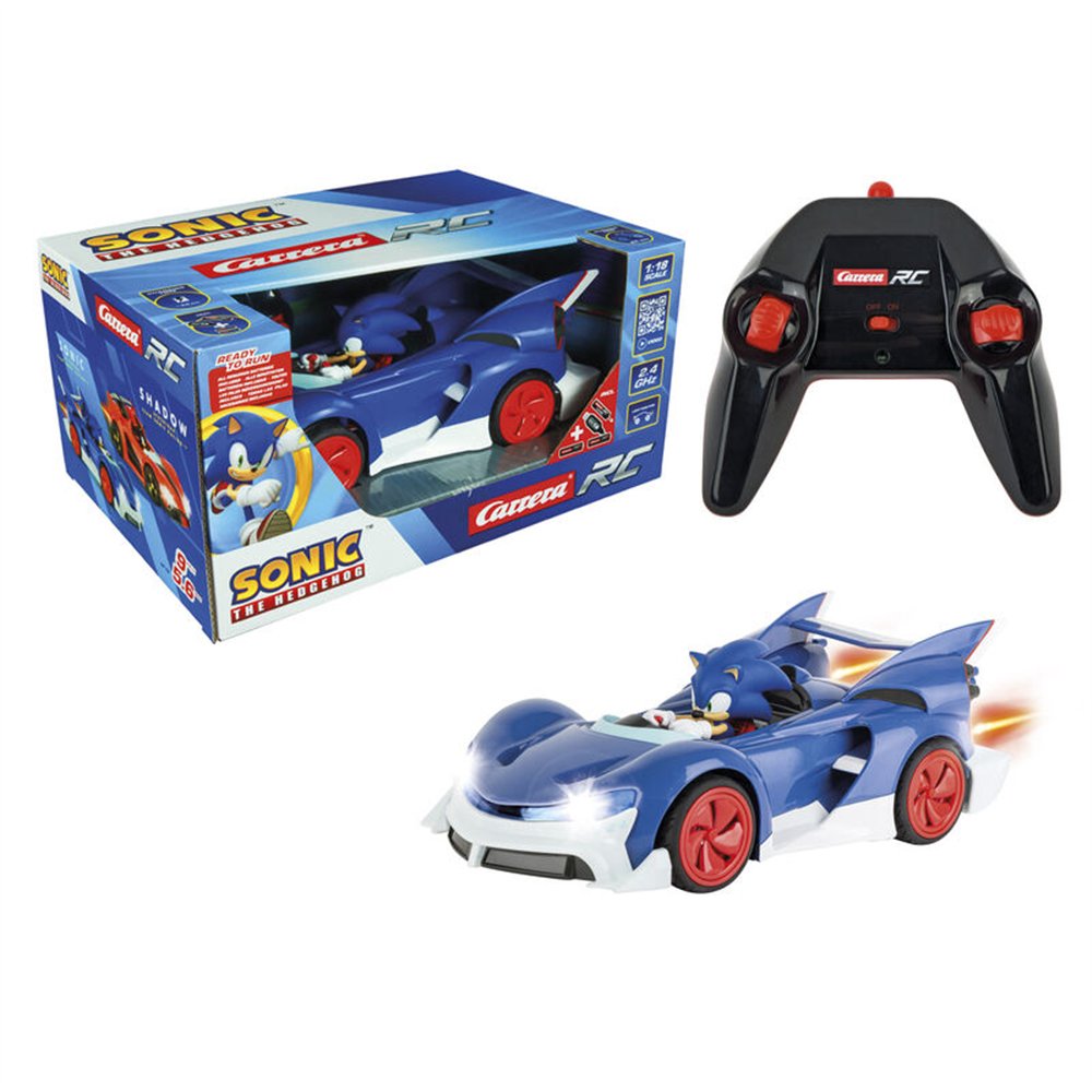 coche radio control team sonic