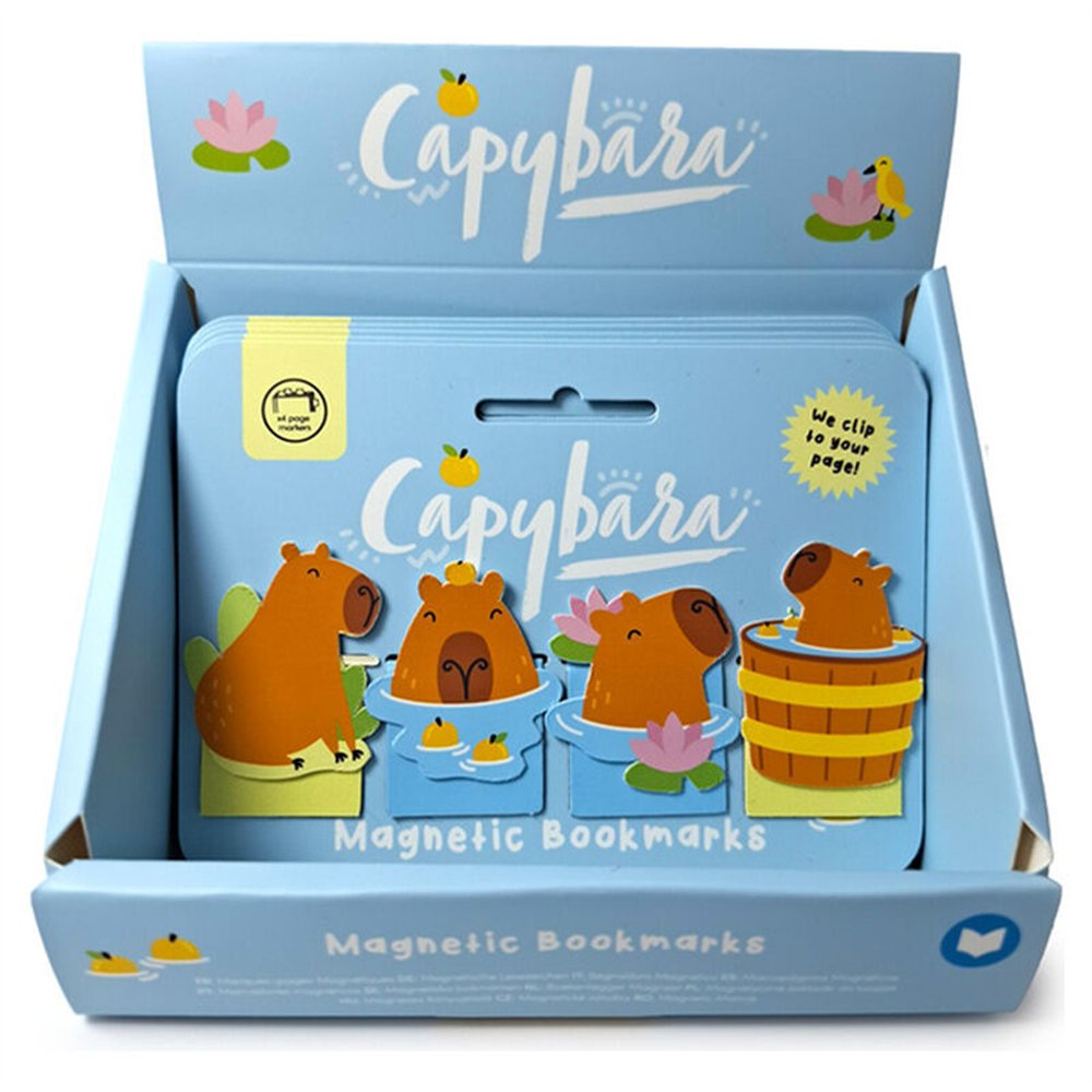 set marcapáginas capibara surtido