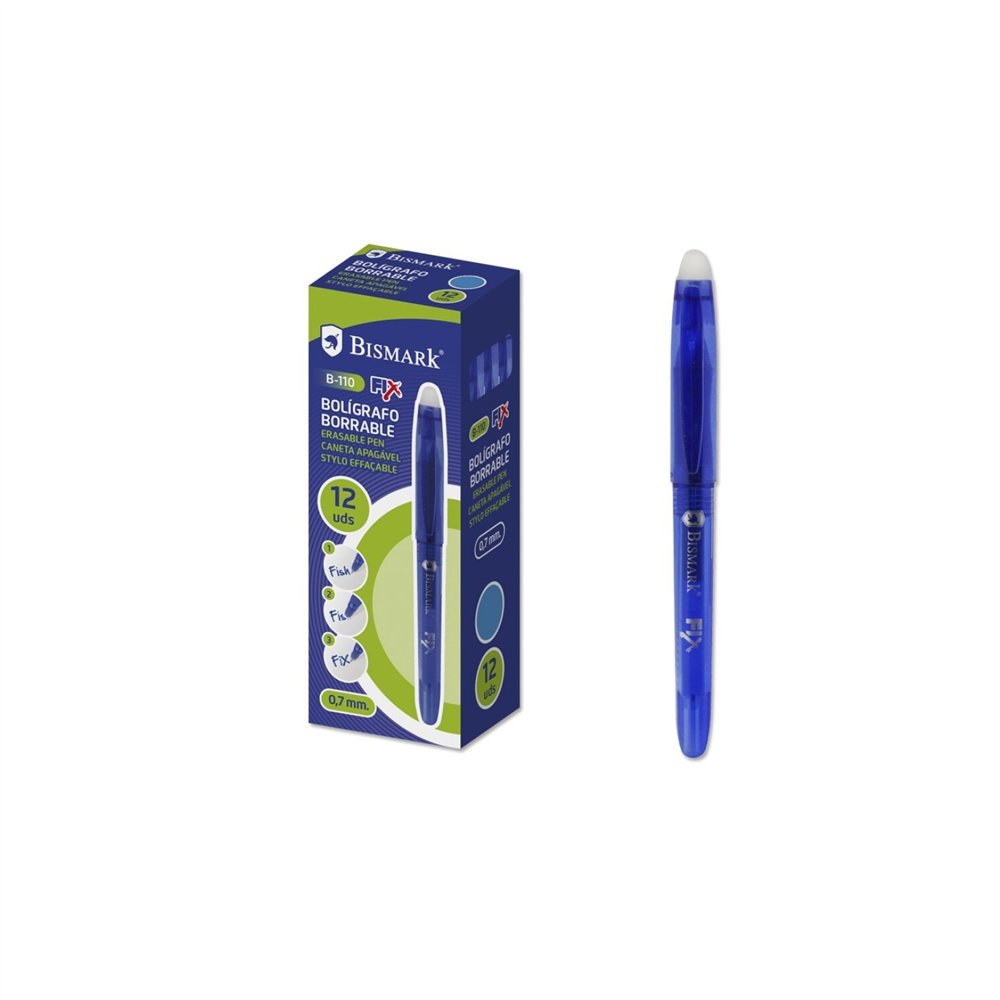 bismark 327535 bolígrafo azul 12 pieza(s)