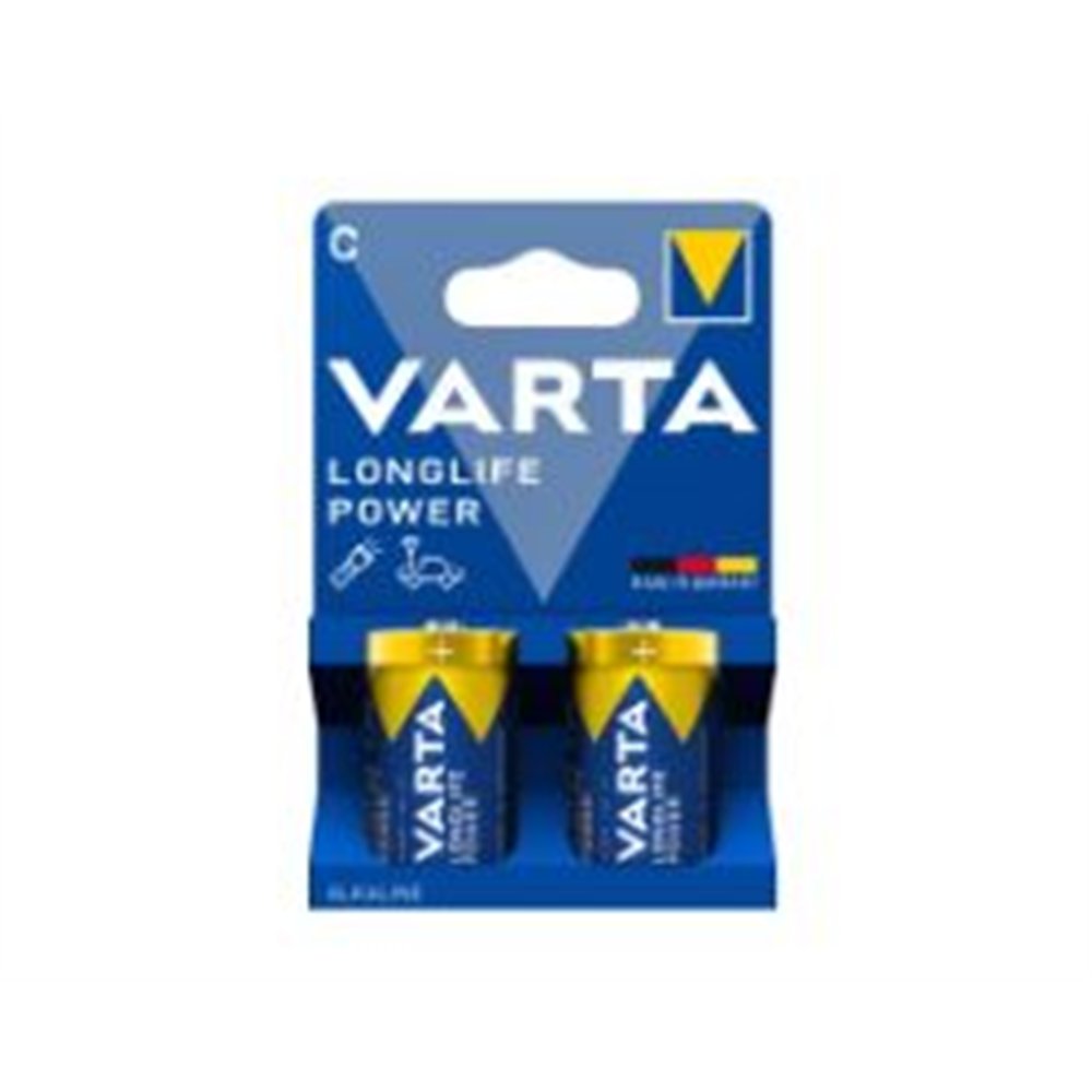 pilas varta longlife lr14 2unidades (04914121422)
