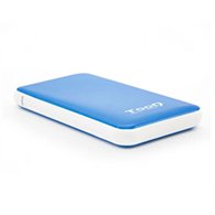 caja tooq hdd 2.5" sata usb 3.0 azul (tqe-2528bl)