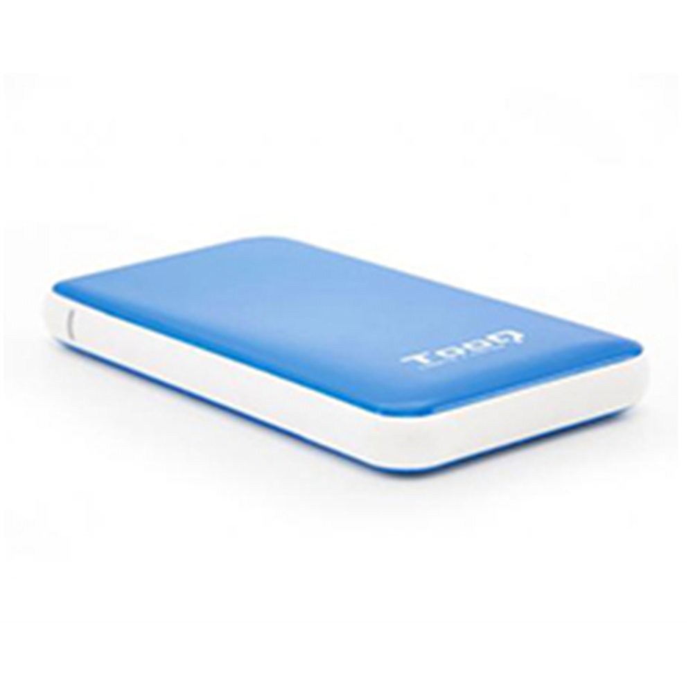 caja tooq hdd 2.5" sata usb 3.0 azul (tqe-2528bl)