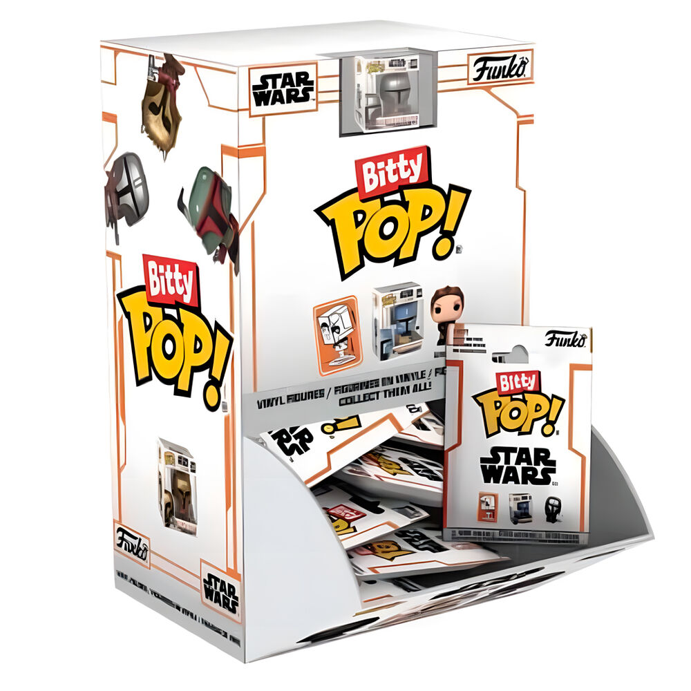 figura mystery bitty pop star wars the mandalorian surtido