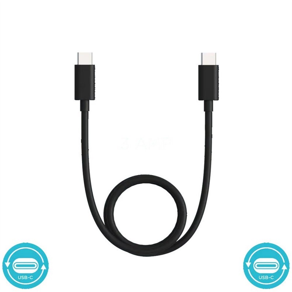 cable motorola silicone usb-c - usb-c 2m black