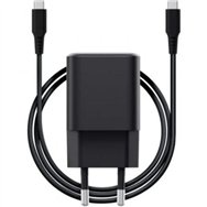 cargador trust maxo 2xusb-c 65w + cable usb-c 2m black