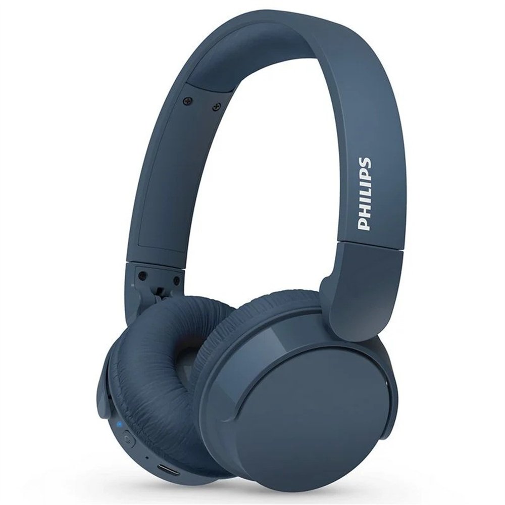 auriculares + microfono philips tah4209bl bluetooth blue