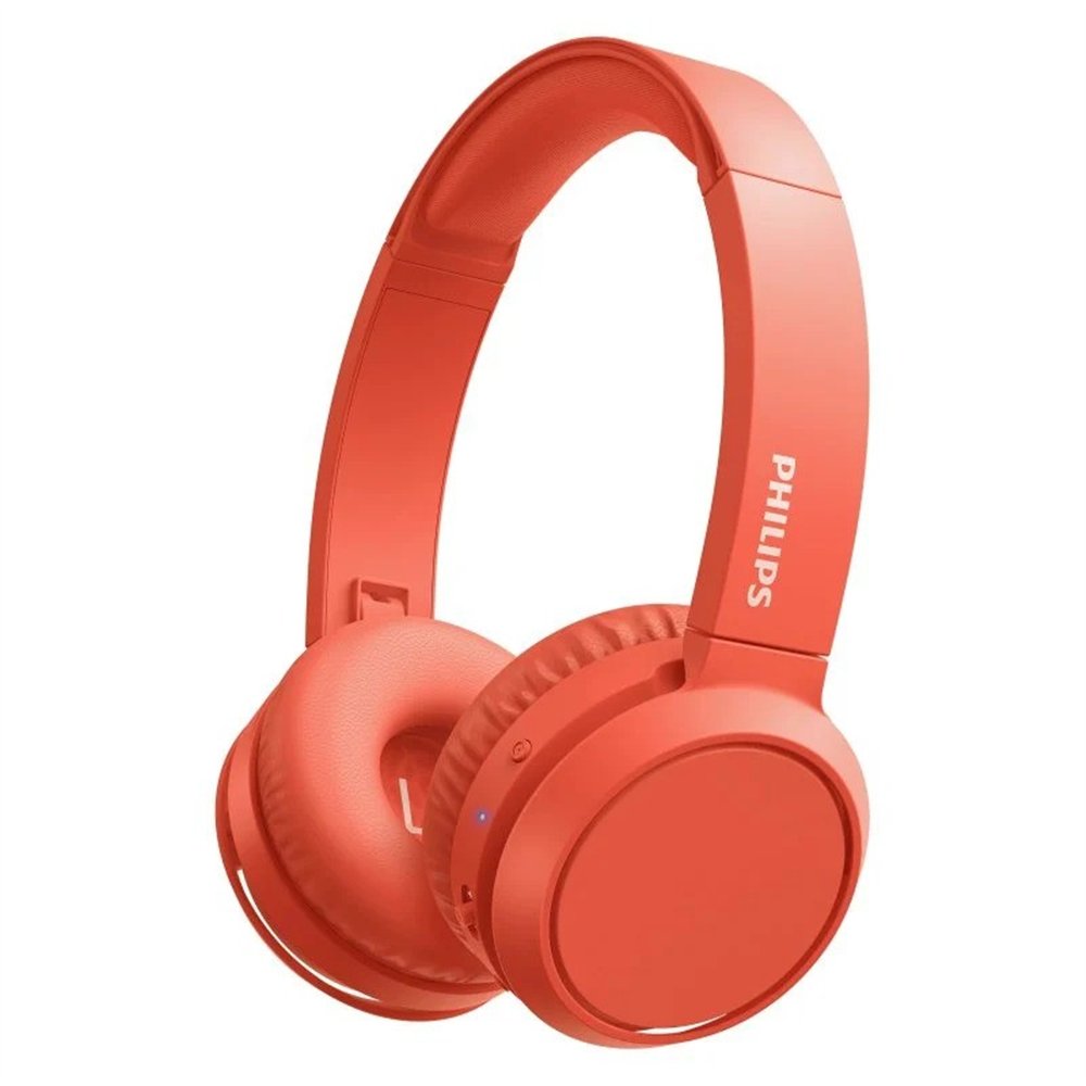 auriculares + microfono philips tah4205 bluetooth red