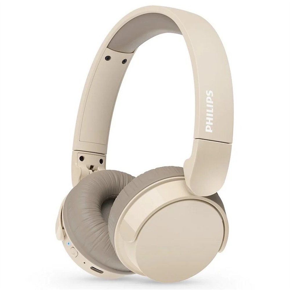 auriculares + microfono philips tah3209bg bluetooth beige