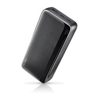 powerbank ngs quiz20 20000mah 22.5w usb-a/usb-c led black