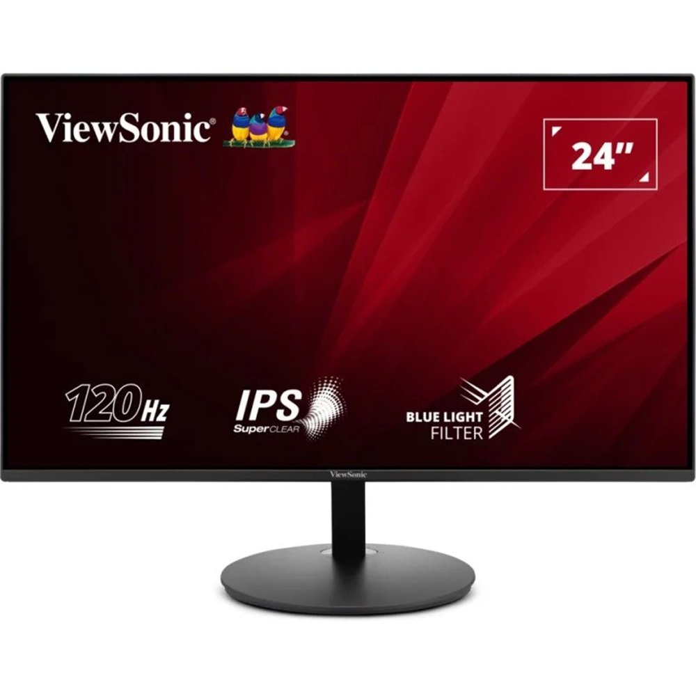 monitor viewsonic 24 ips 144hz  hdmi vga anti-glare 3yr gar
