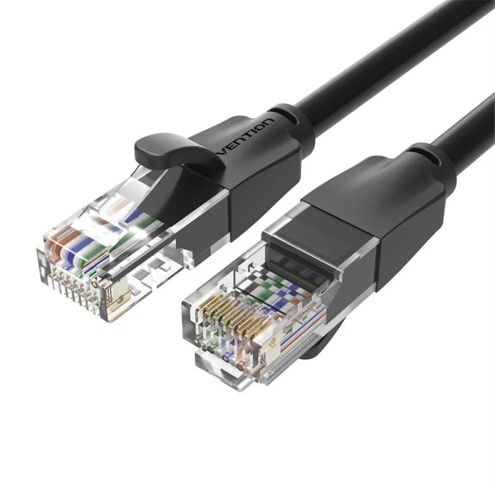 cable de red cat.6 utp 0.5m vention black