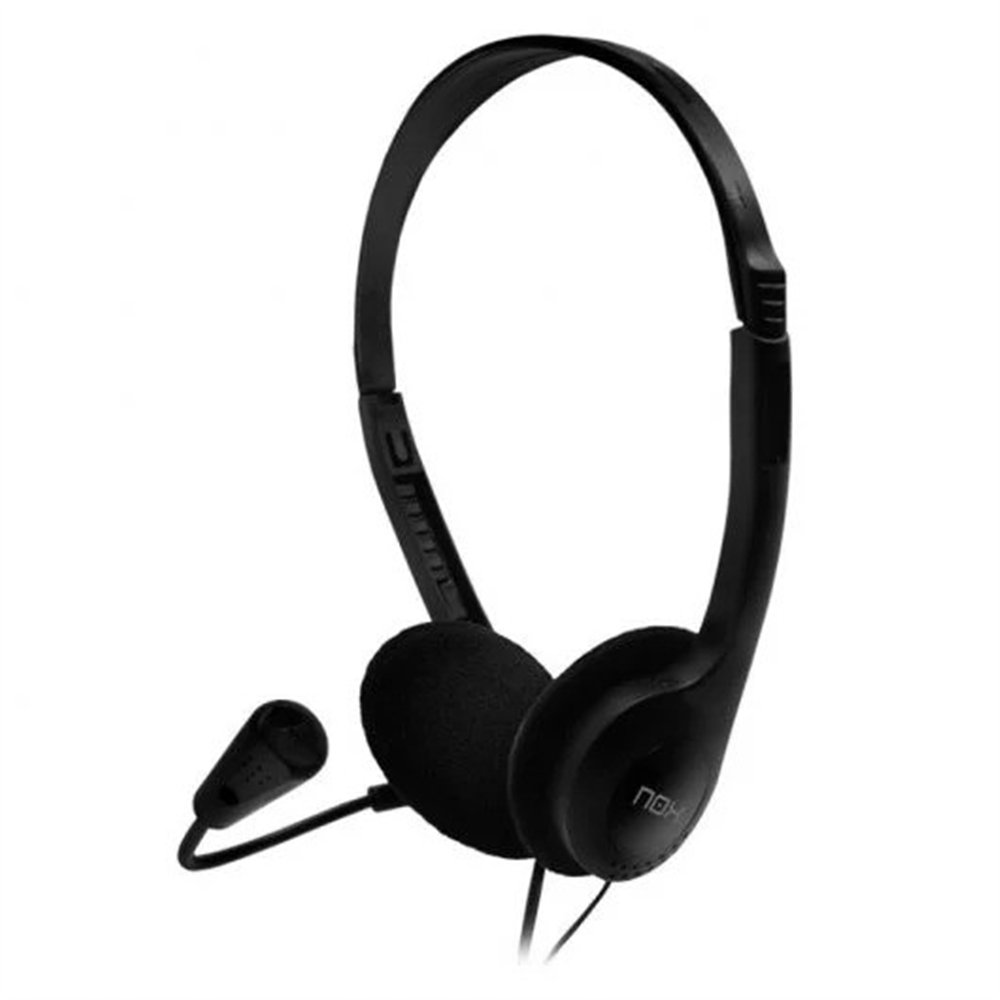 auricular + microfono nox voice one jack 3.5mm headset