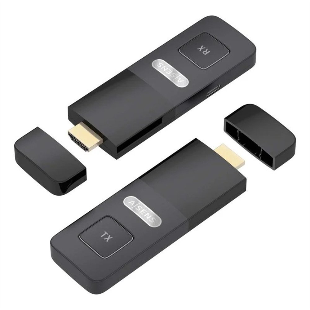 adaptador aisens hdmi a hdmi wireless 1080p 30m black