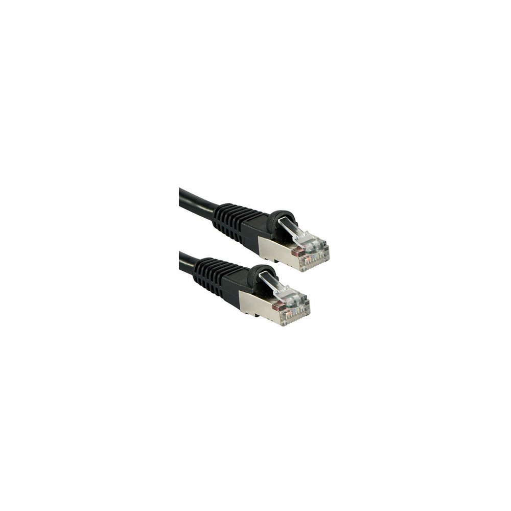 lindy 47183 cable de red negro 10 m cat6 s/ftp (s-stp)