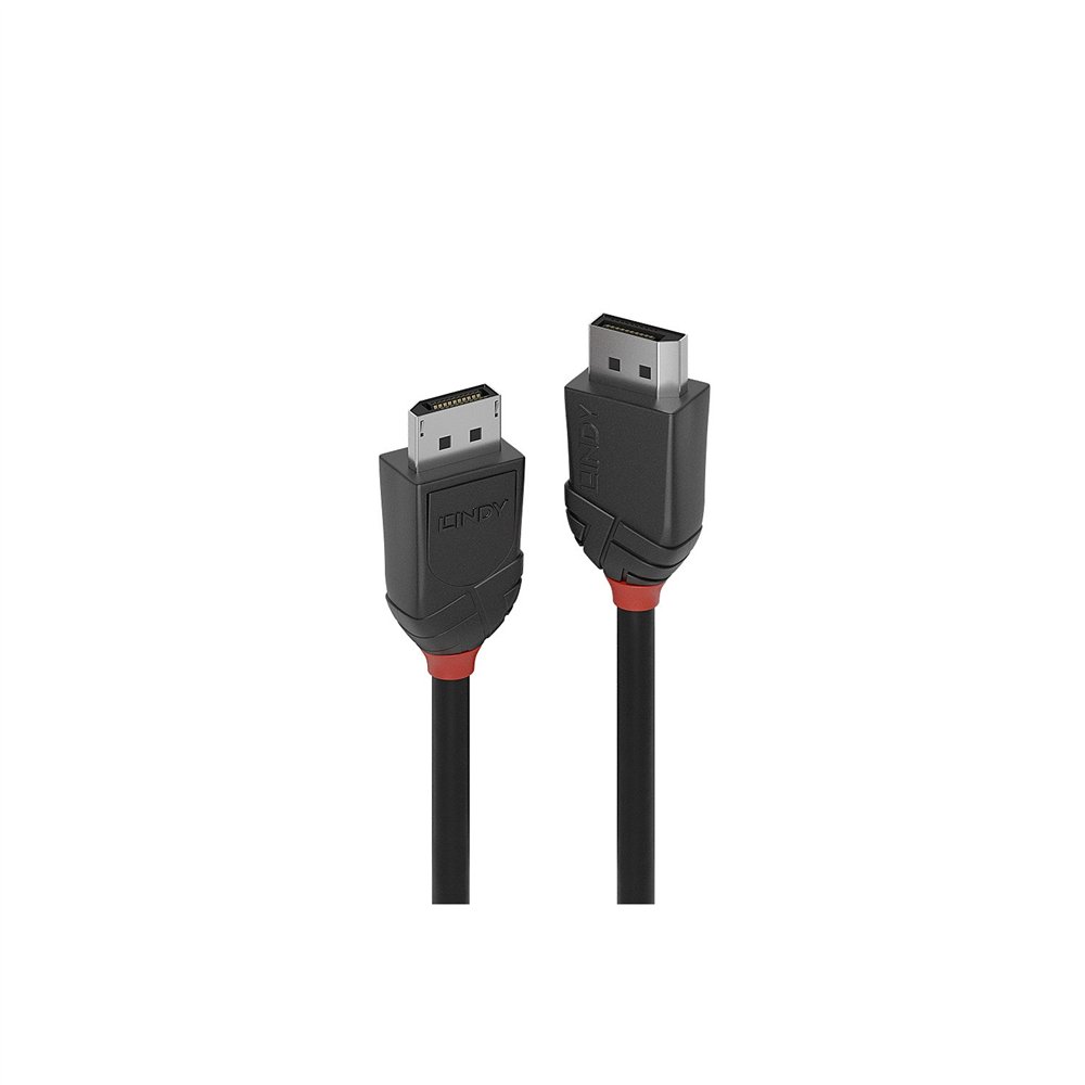 lindy 36492 cable displayport 2 m negro