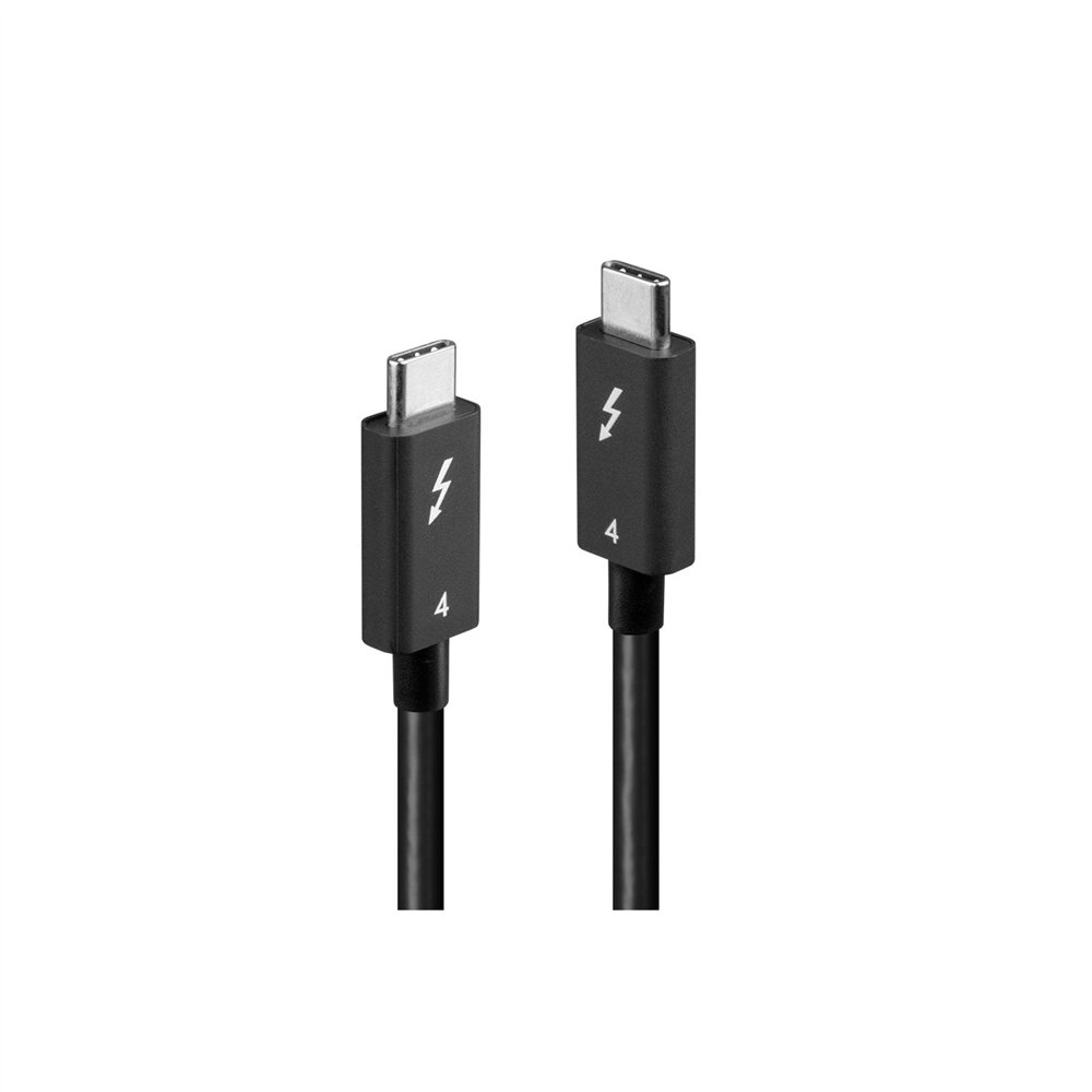 lindy 31120 cable thunderbolt 1 m 40 gbit/s negro