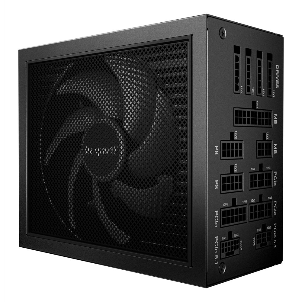be quiet! dark power 14 1200 w - 80 plus titanium unidad de fuente de alimentación 20+4 pin atx atx negro
