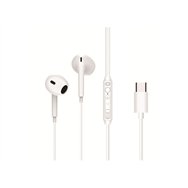 conceptronic brendan02w auricular y casco auriculares alámbrico dentro de oído llamadas/música usb tipo c blanco