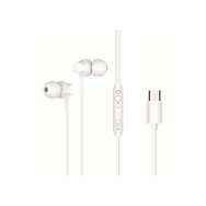 conceptronic brendan03w auricular y casco auriculares alámbrico dentro de oído llamadas/música usb tipo c blanco