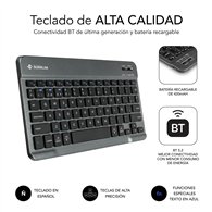 subblim subkt3-bts070 funda para tablet 27,9 cm (11") libro negro