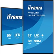 iiyama lh5575uhs-b2ag pantalla de señalización pantalla plana para señalización digital 138,7 cm (54.6") lcd wifi 500 cd / m² 4k