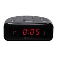 radio despertador denver alarma dual negro (cr-430mk2)